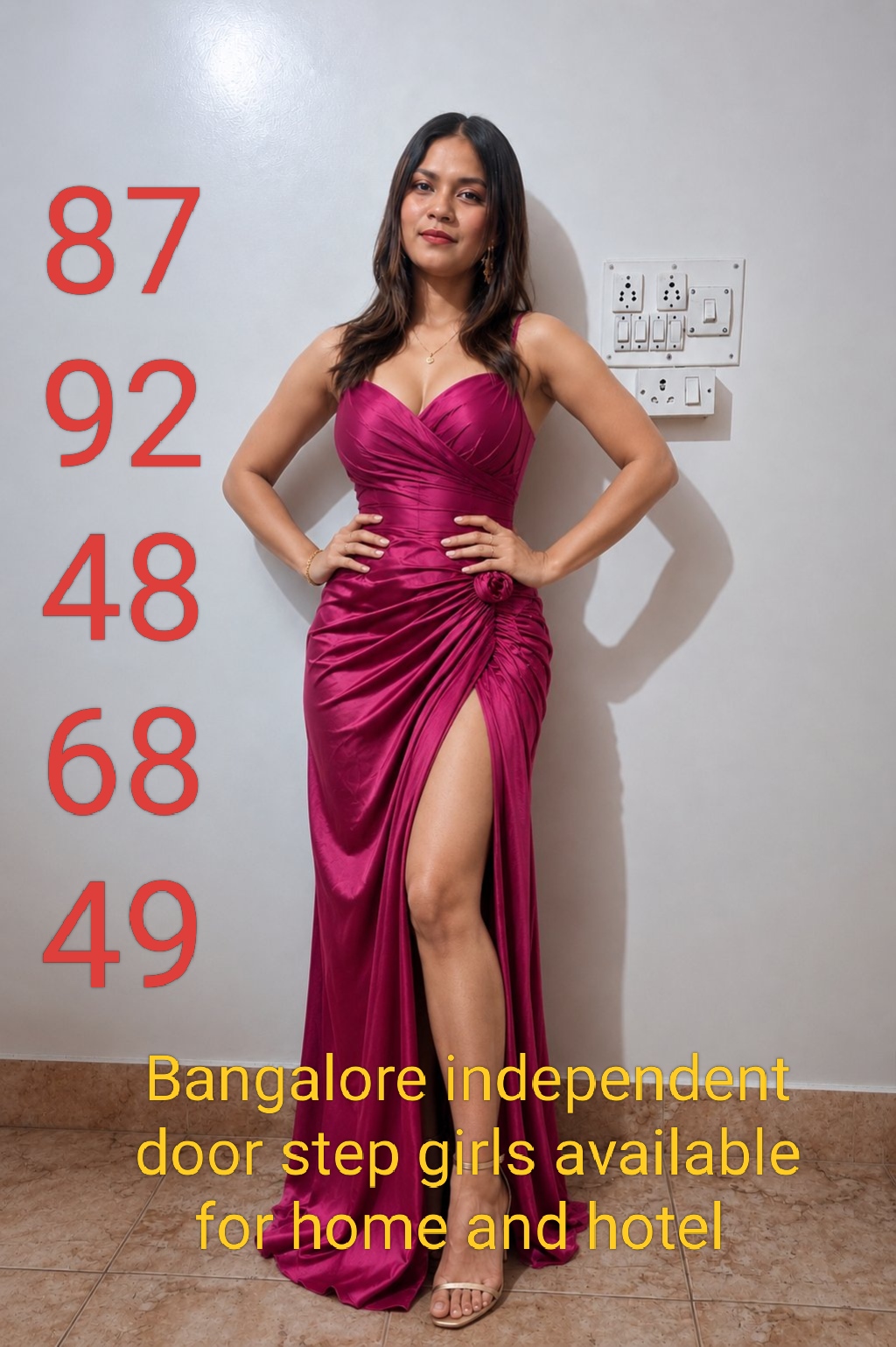 Hotel or apartment door step delivery girls housewives available for sex fun party