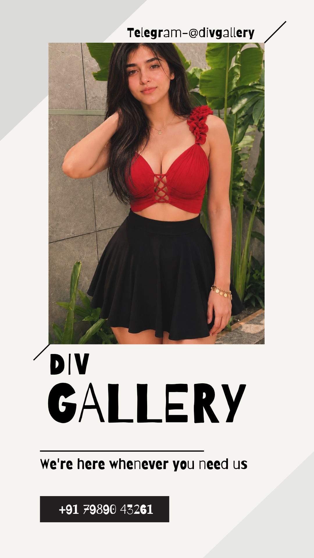 sophisticated, self-assured seductress who provides company.