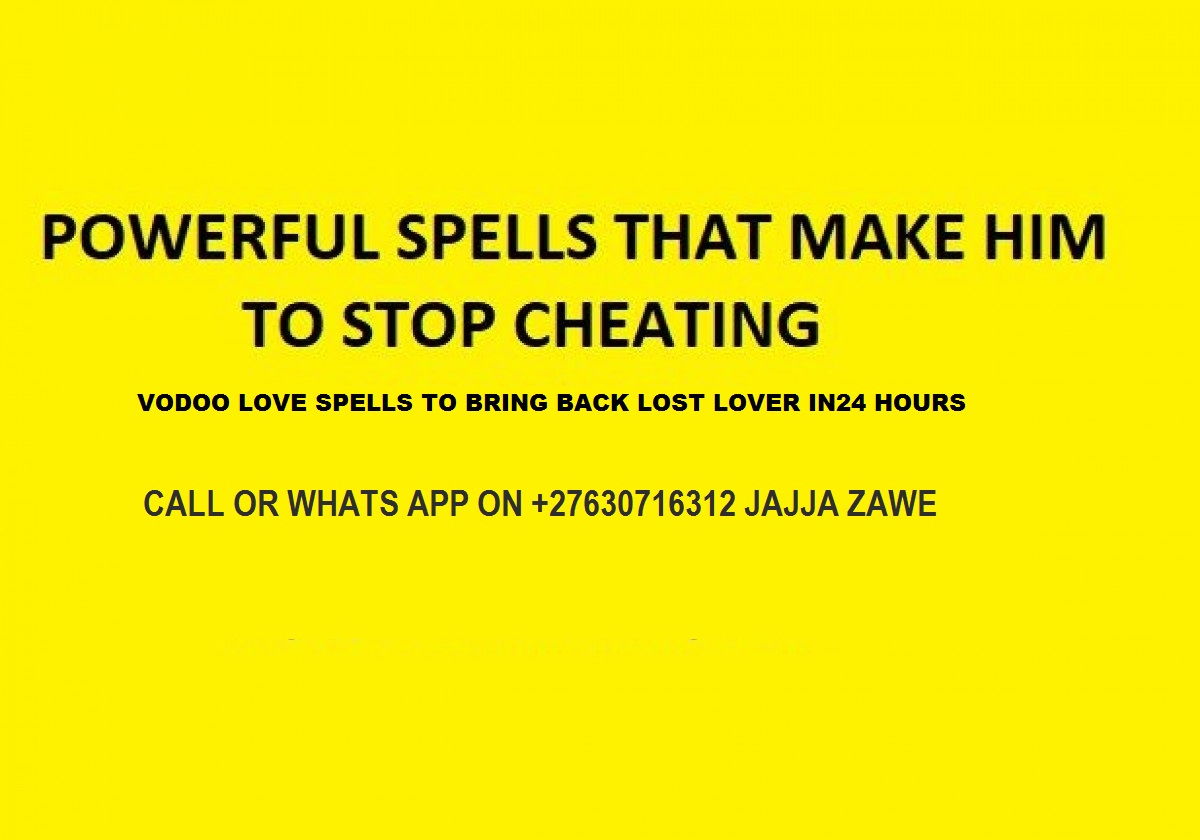 RECOMMENDED AND GENUINE LOST LOVE SPELL CASTER ONLINE ☎ @ +27-60-577-5963